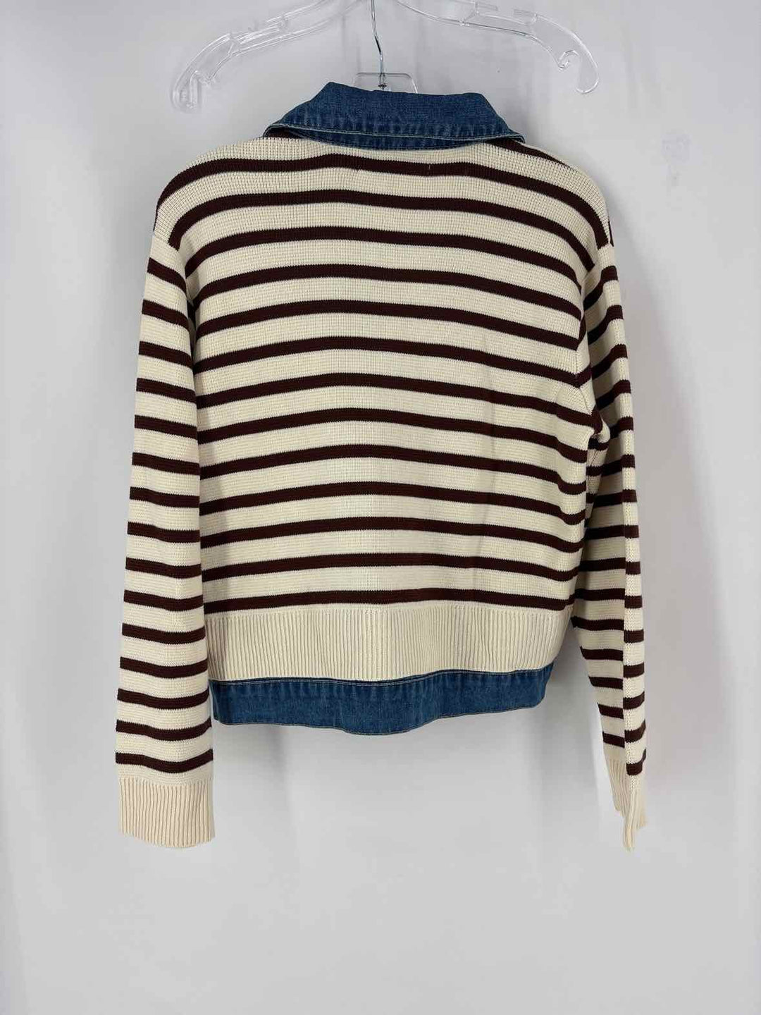 Size M VELVET HEART Cream Sweater