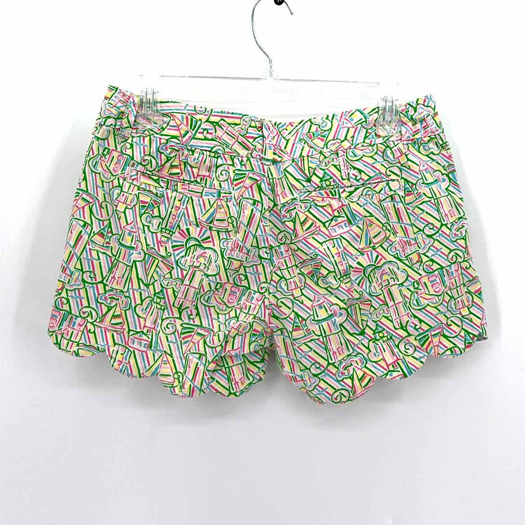 Size 4 Lilly Pulitzer Multi-Color Shorts