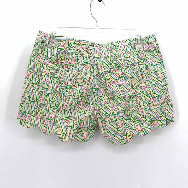 Size 4 Lilly Pulitzer Multi-Color Shorts