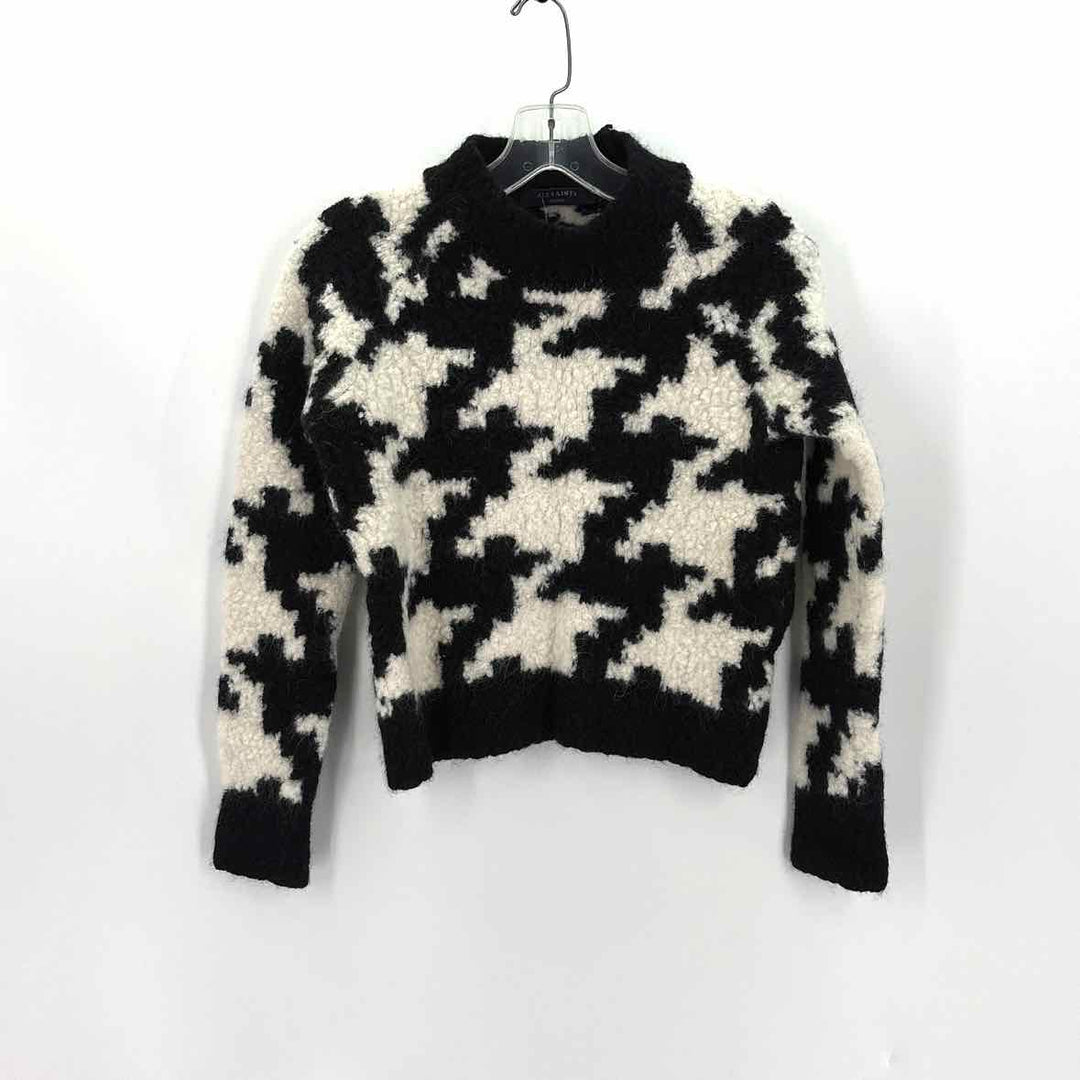 Size S ALLSAINTS Multi-Color Wool Sweater