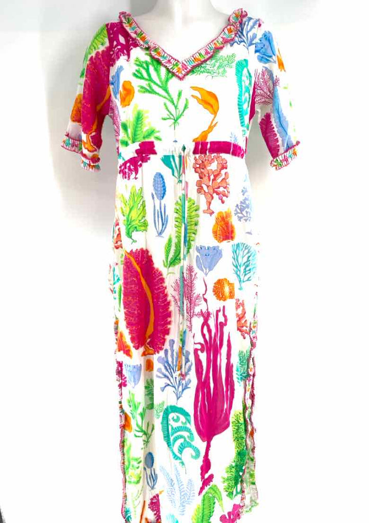 Size S Gretchen Scott White Print Swimsuit