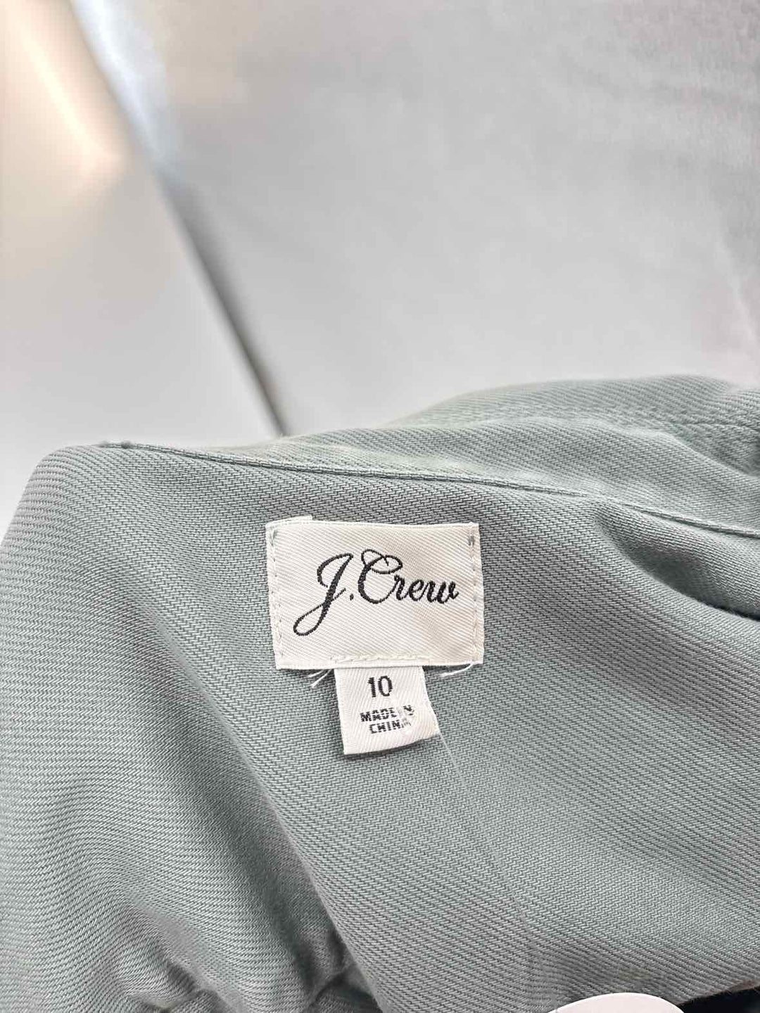 Size 10 J Crew Green Dress