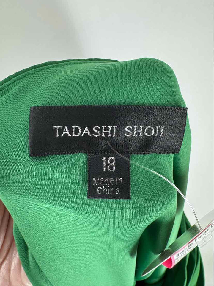 Size 18 TADASHI SHOJI Green PROM