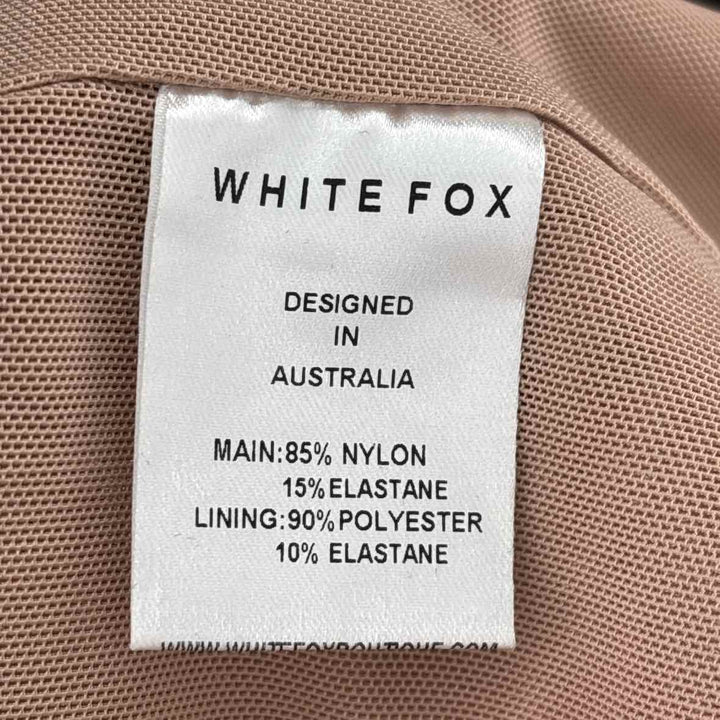 Size L WHITE FOX Multi-Color Mesh Shirt
