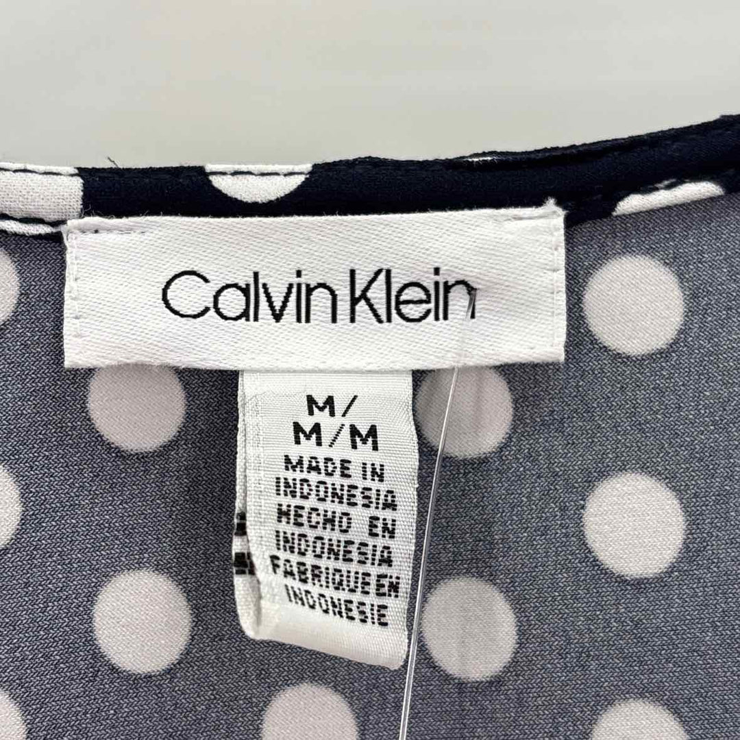 Size M Calvin Klein Navy Knit Shirt
