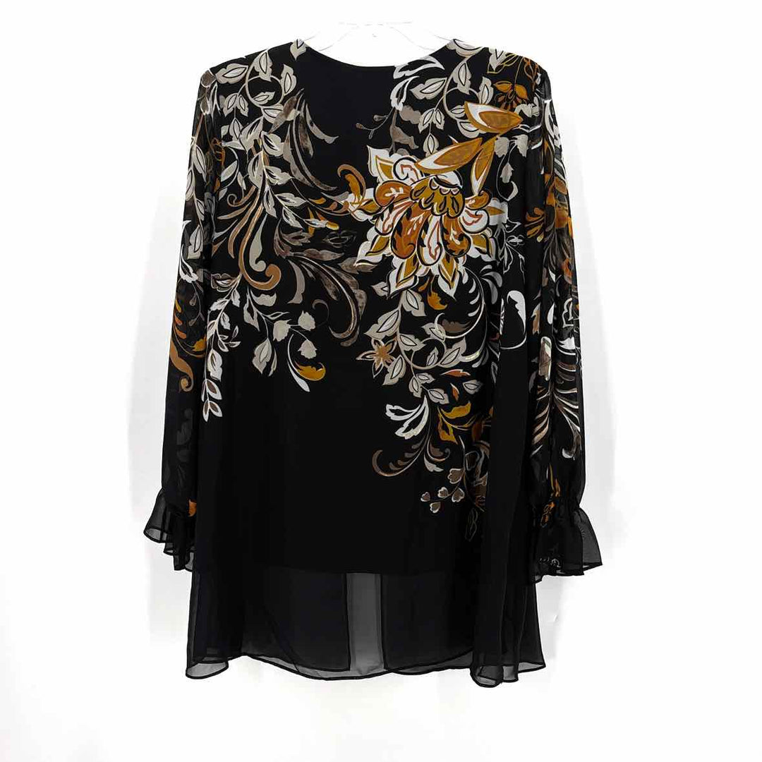 Size M SUSAN GRAVER Black Shirt