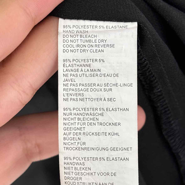 Size 4 BOOHOO Black Shirt