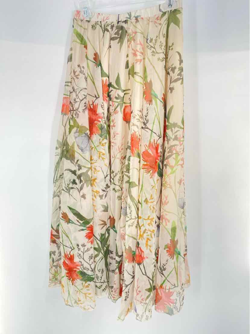 Size M/L TAN PRINT Skirt