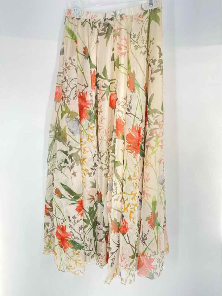 Size M/L TAN PRINT Skirt