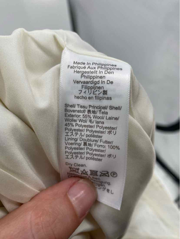 Size 0 J Crew Cream Skirt