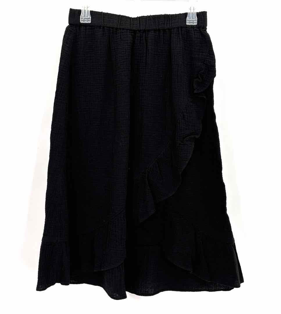 Size XS J JILL Black Skirt