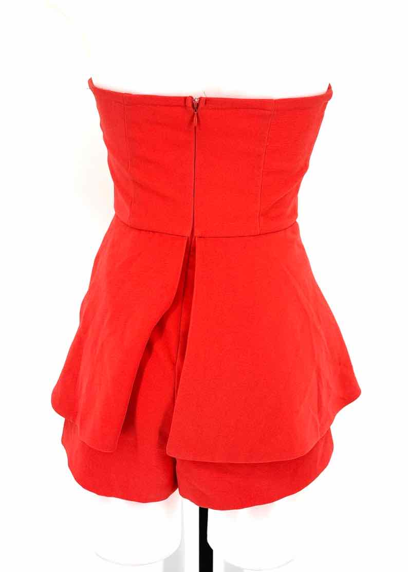 Size S THE IMPECABLE PIG Orange Romper