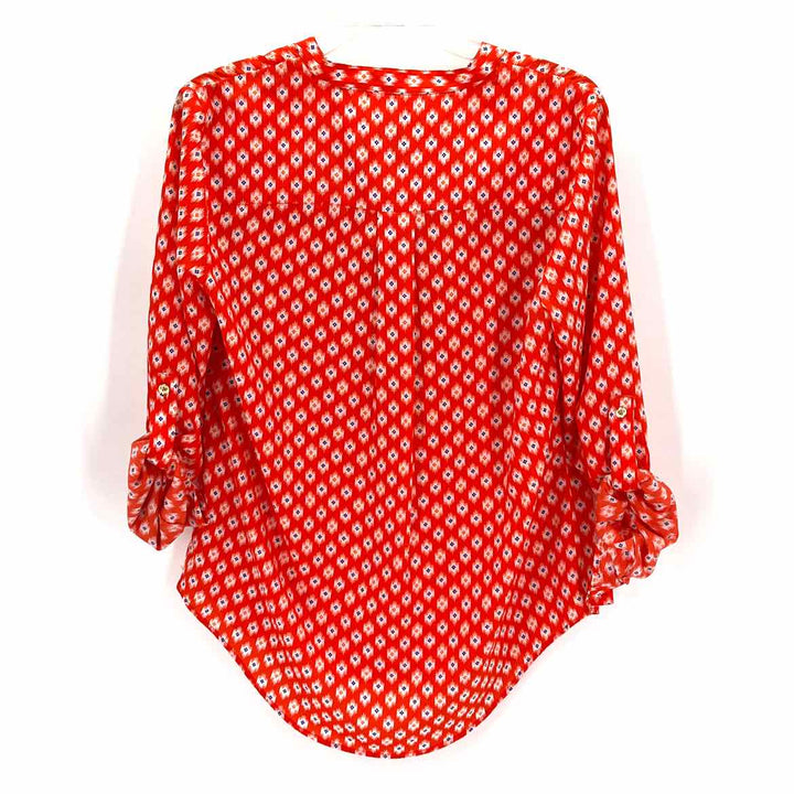 Size M Michael Kors ORANGE PRINT Shirt