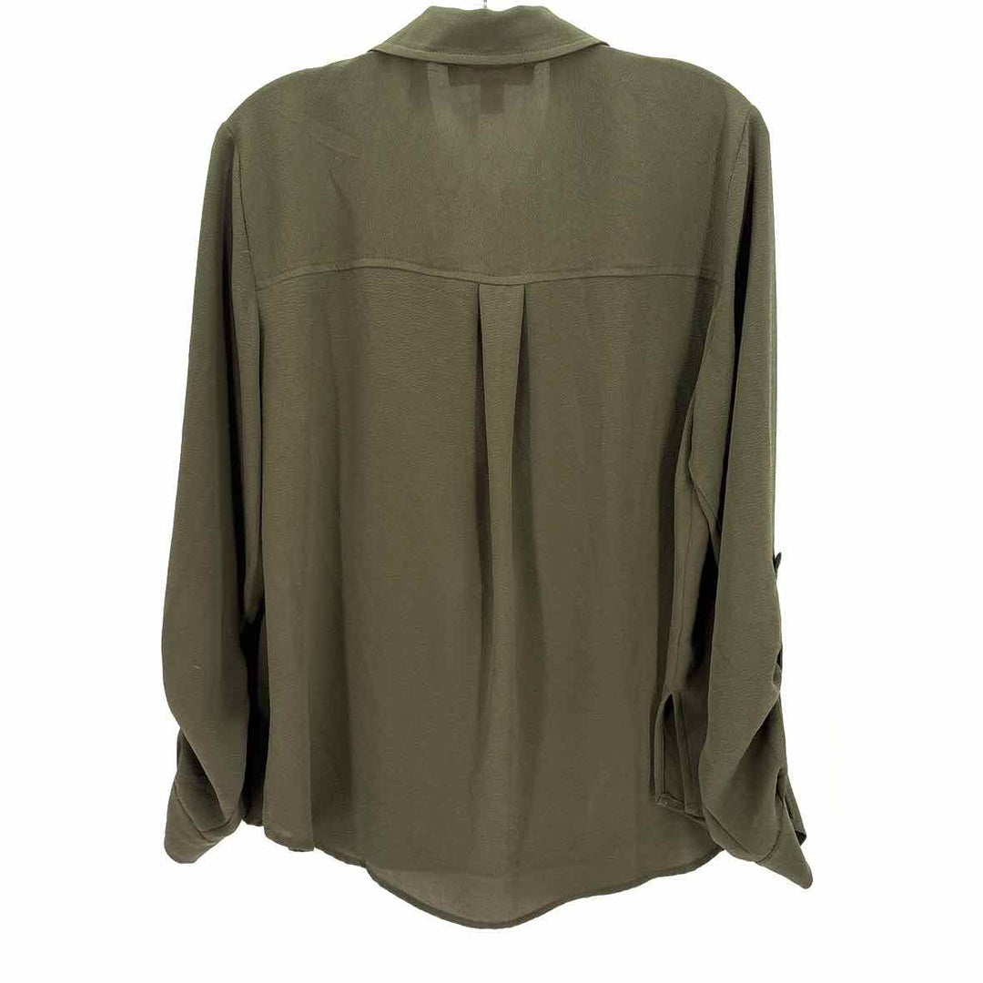 Size L Michael Kors Olive Shirt