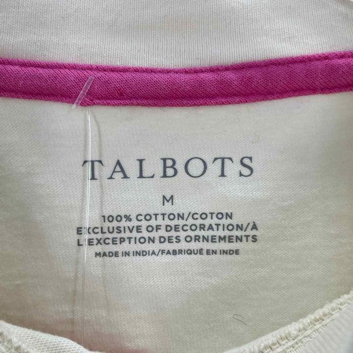 Size M Talbots Ivory Shirt