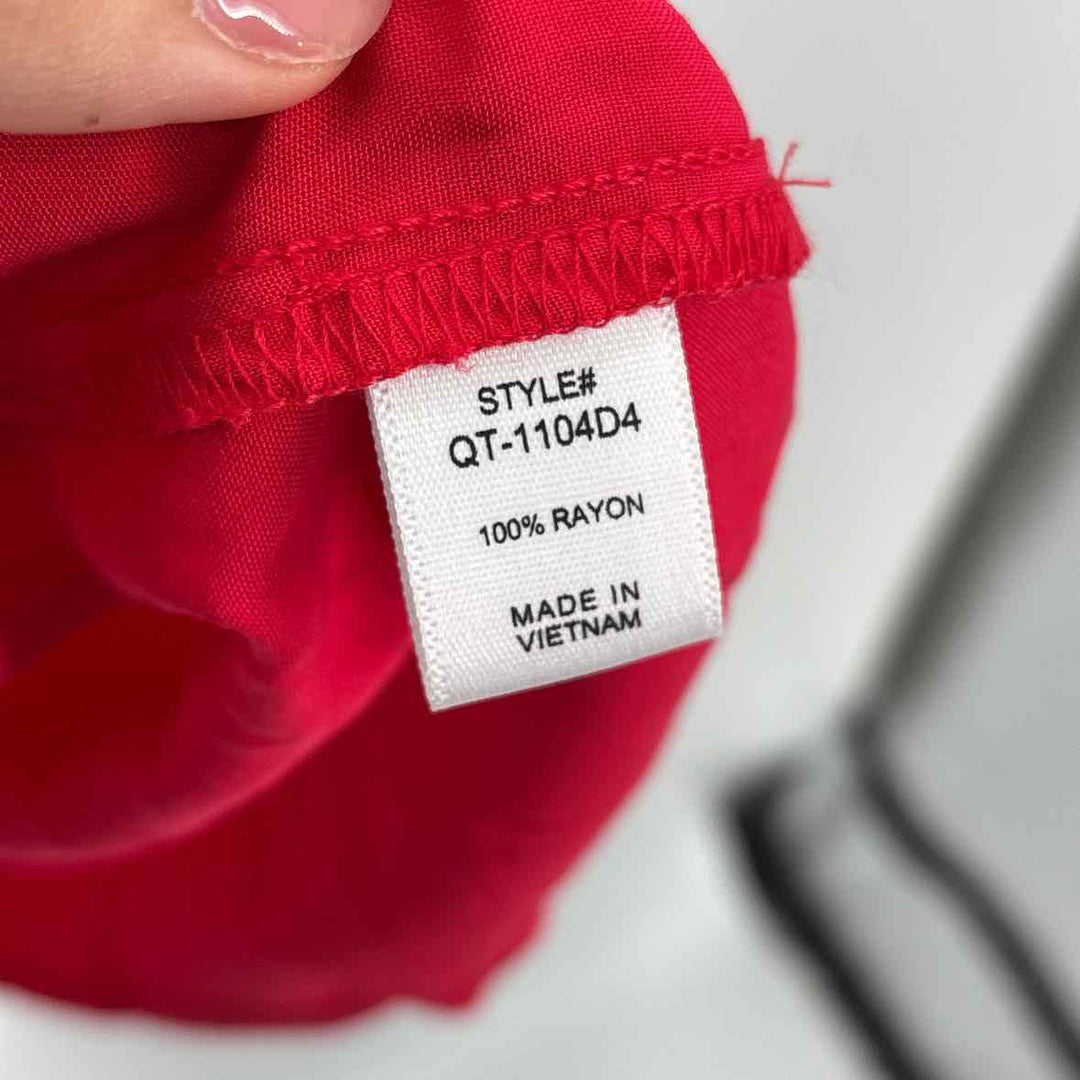 Size M Red Dress