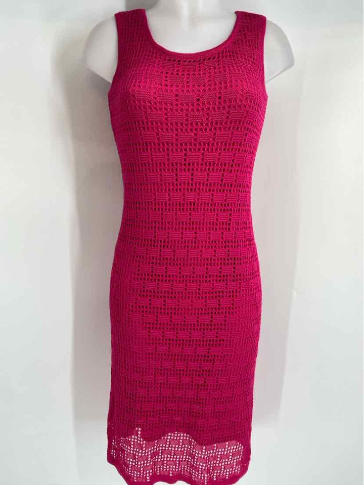 Size 00 Chico's Fuschia Knit Dress