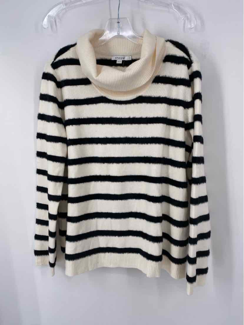 Size L Chico's Cream Sweater