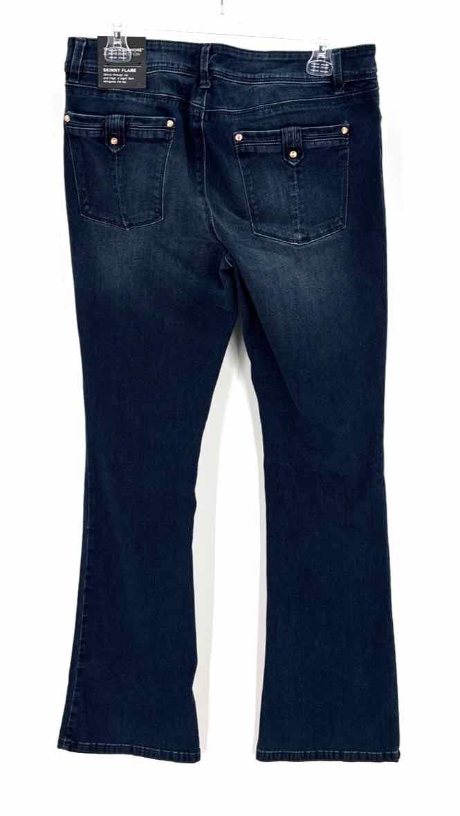 Size 12 White House Black Market Navy Denim Jeans