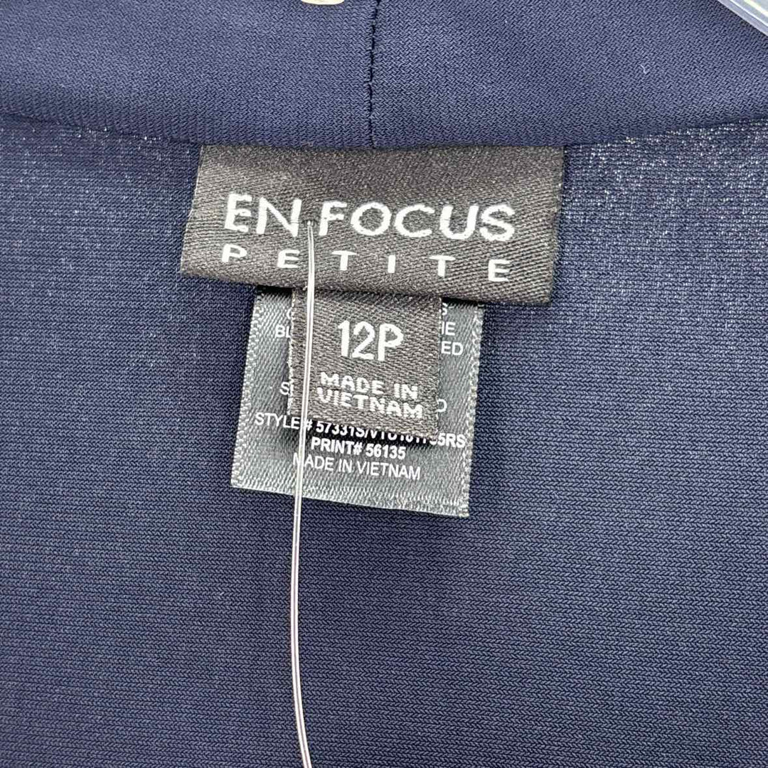 Size 12 ENFOCUS Navy Dress