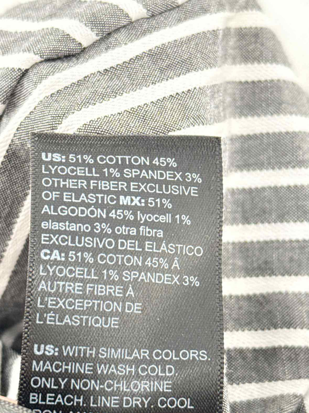 Size 4 White House Black Market Gray Shirt
