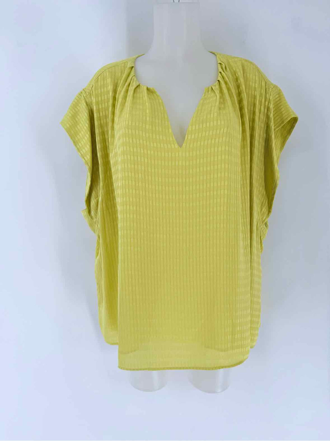 Size 2X Calvin Klein Yellow Shirt