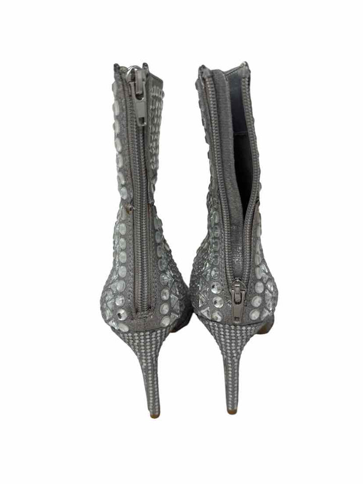 Shoe Size 7 Steve Madden Silver Boots