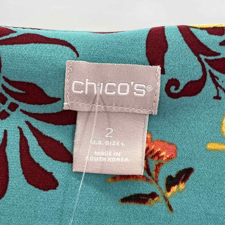 Size L Chico's Multi-Color Shirt