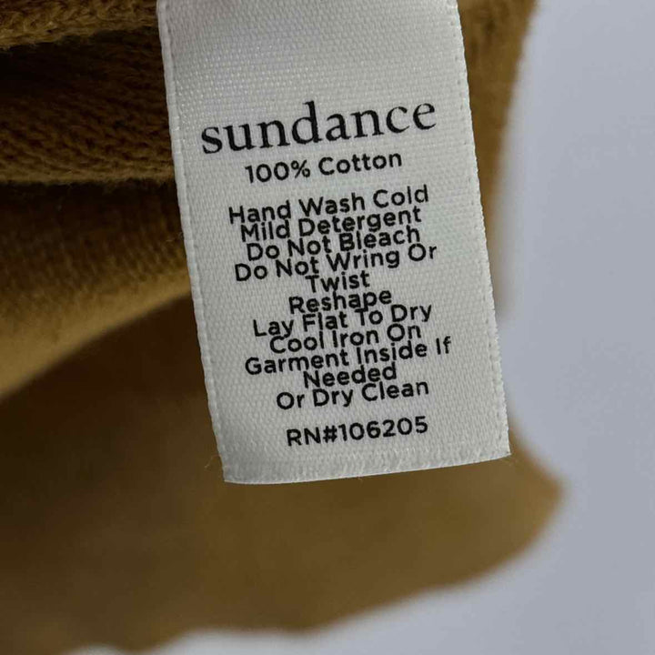 Size S sundance Mustard Knit Sweater