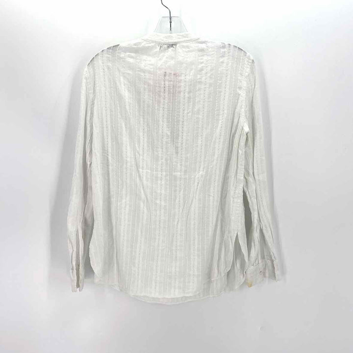 Size 6 VINCE White Shirt