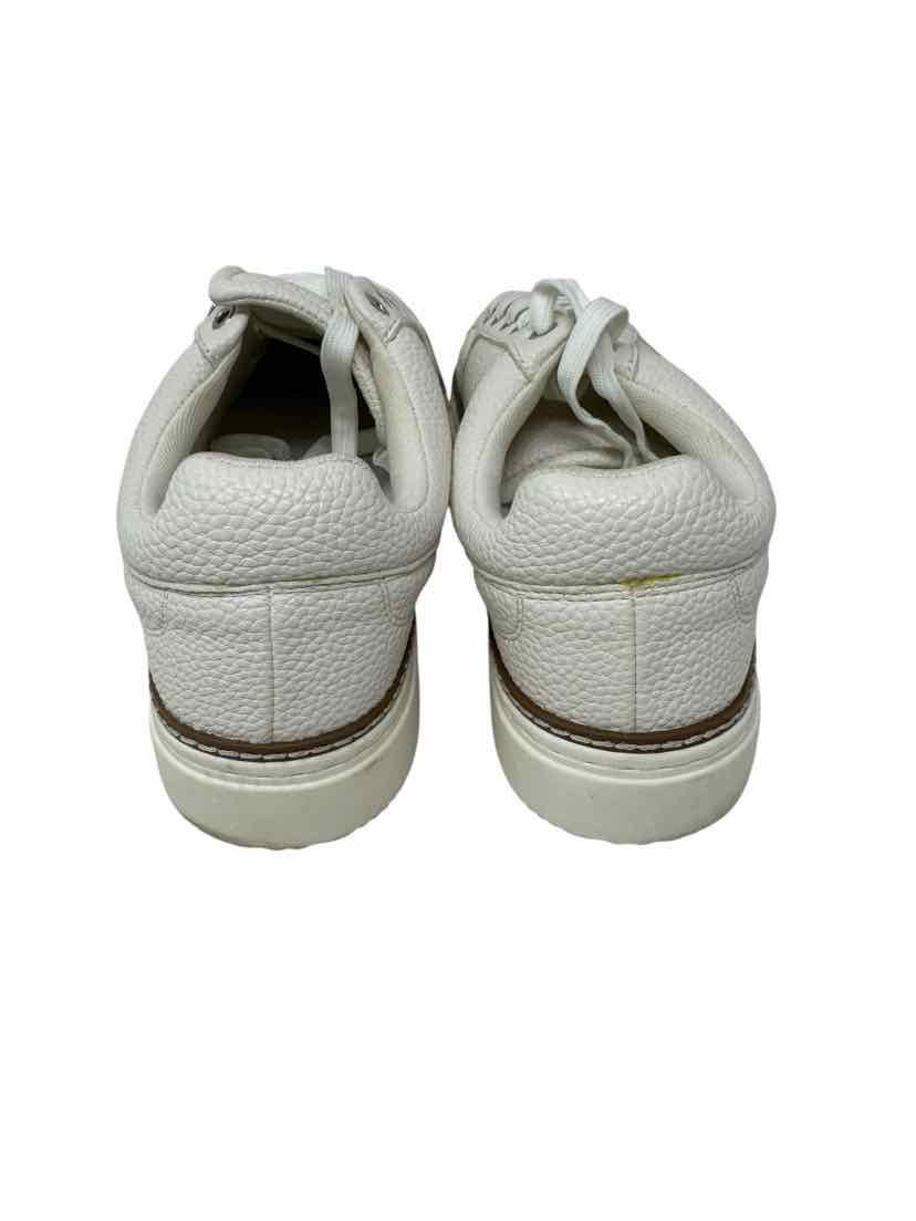 Shoe Size 11 Vince Camuto Cream Leather Sneakers