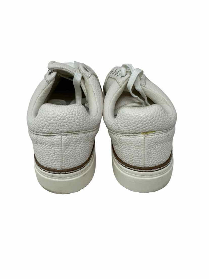 Shoe Size 11 Vince Camuto Cream Leather Sneakers