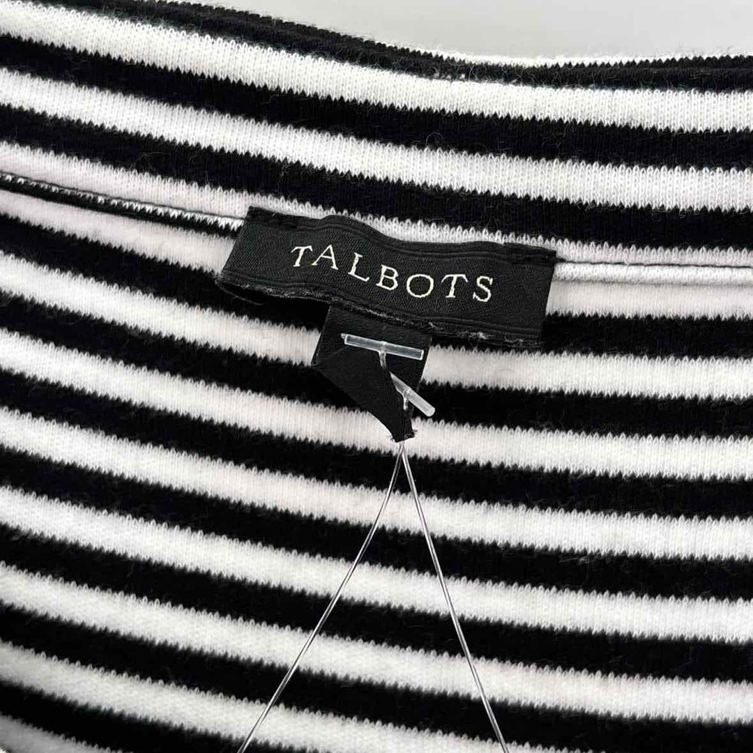 Size XL Talbots Black/White Dress