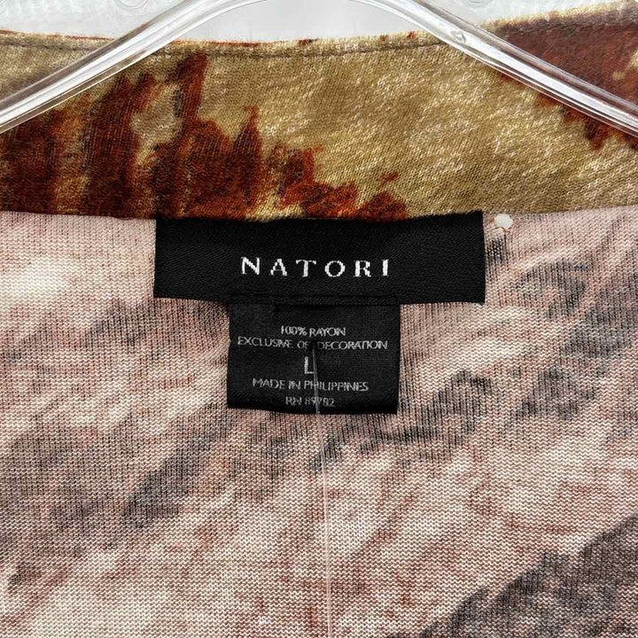 Size L Brown Dress