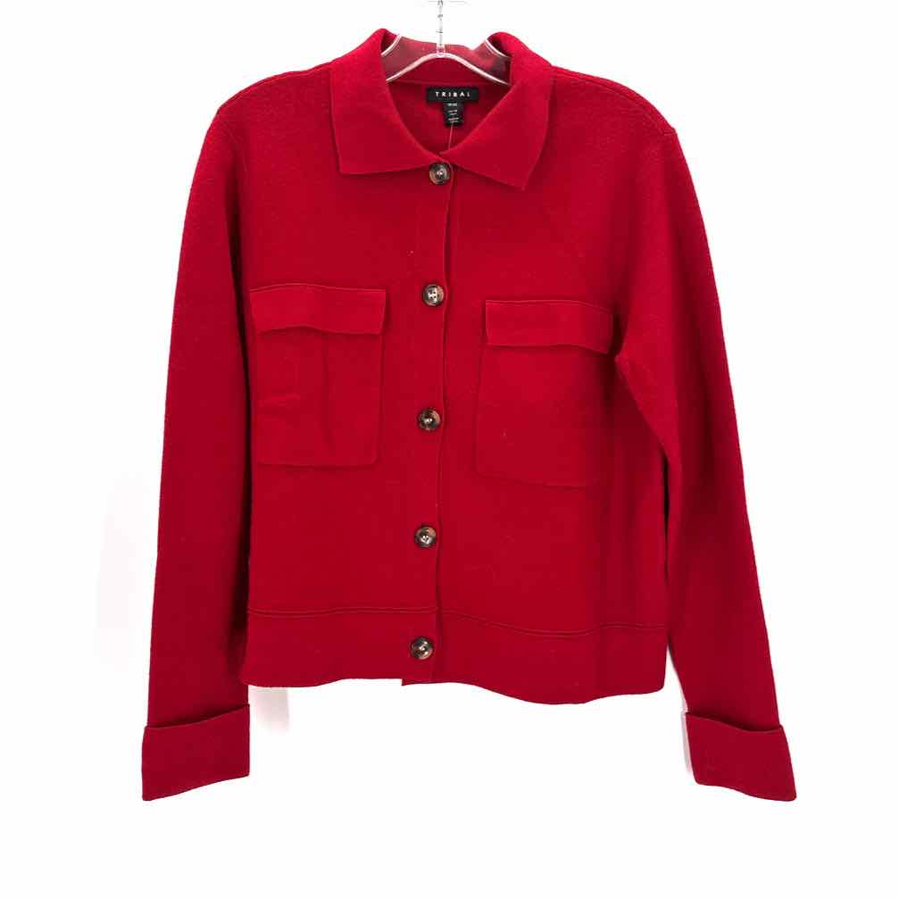 Size XS TRIBAL Red Sweater