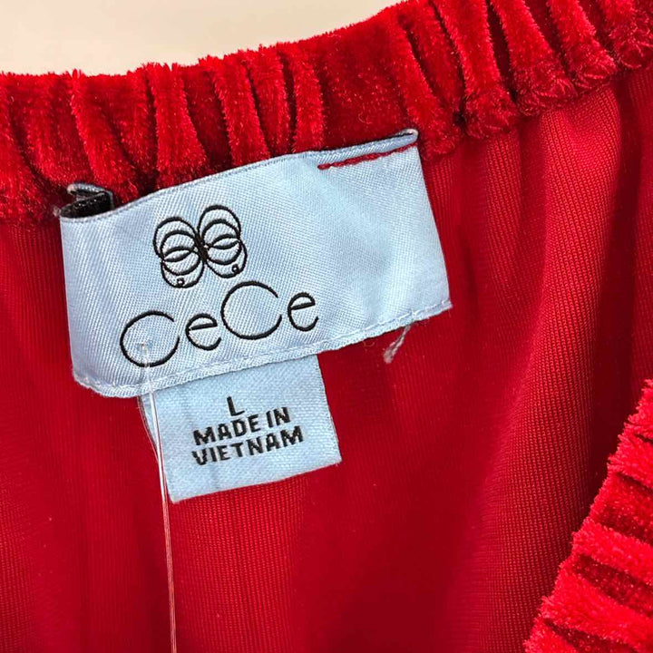 Size L CECE Red Shirt