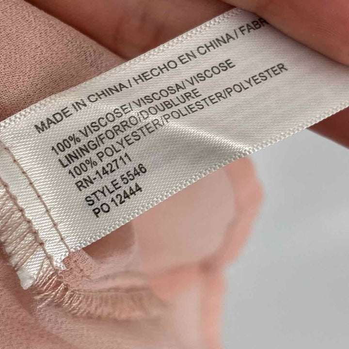 Size 18 ELOQUII Pink Dress