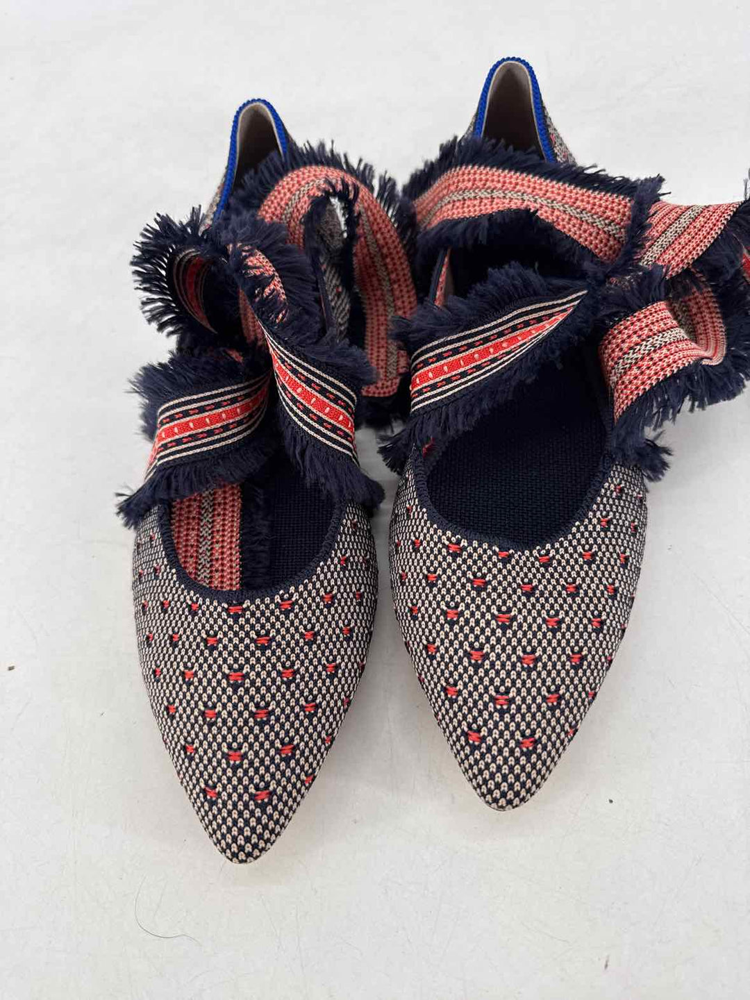 Shoe Size 10 ROTHY'S Navy Knit Flats