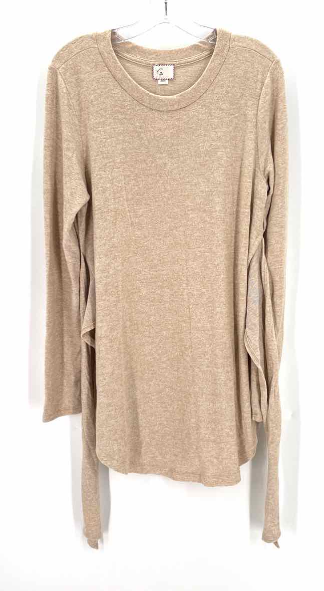 Size L Oatmeal Knit Dress