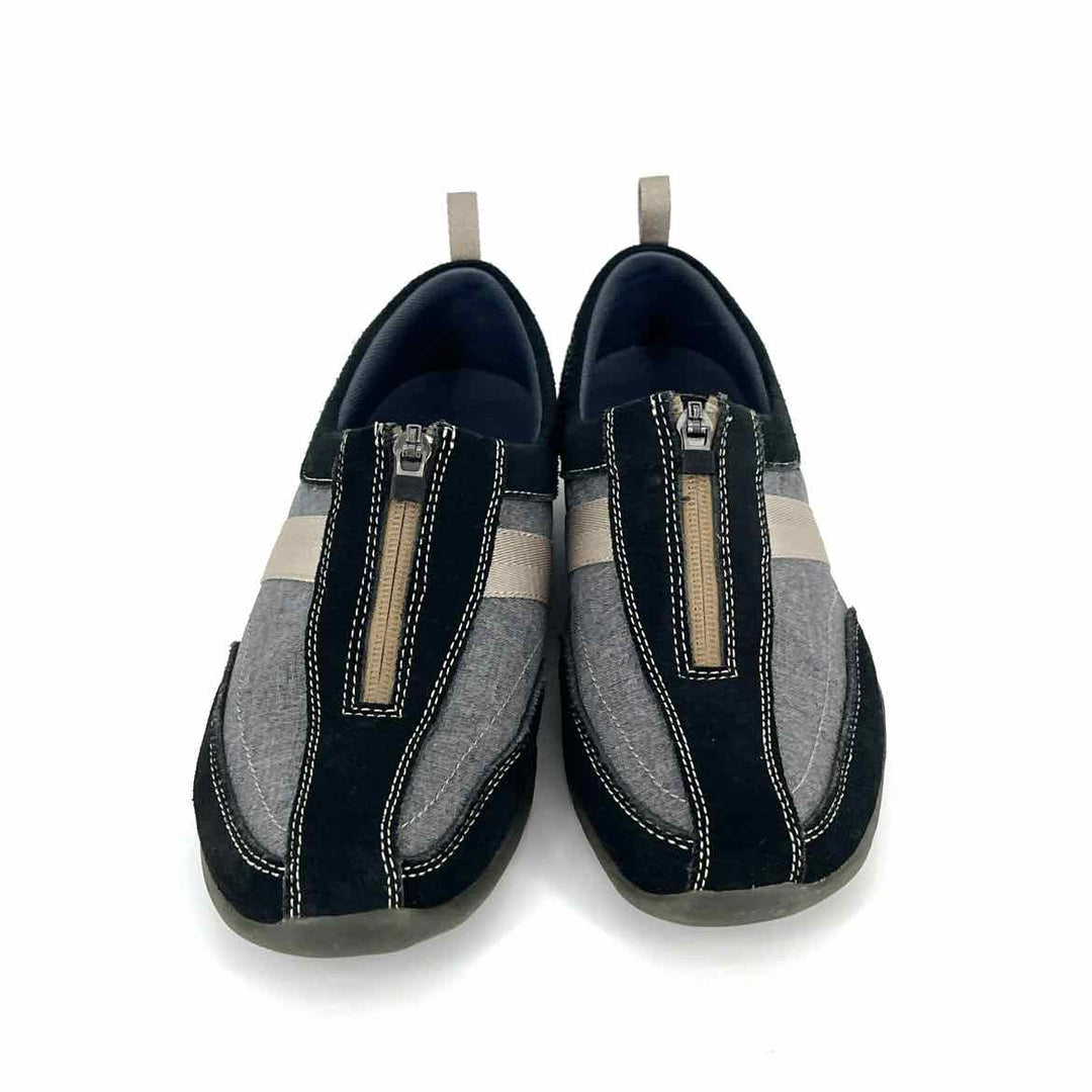 Shoe Size 8 LAND END Black Flats