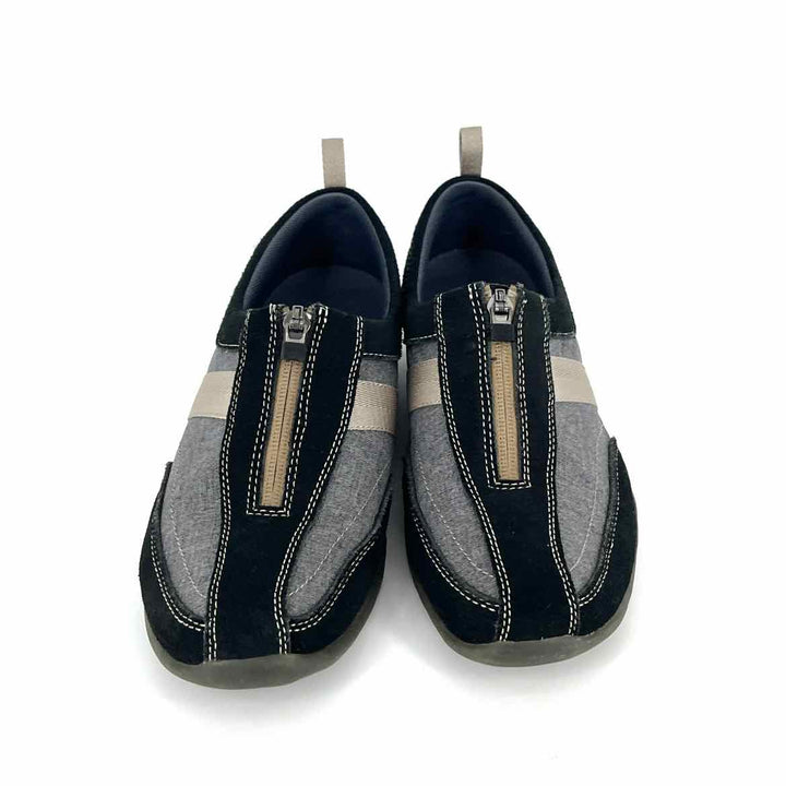 Shoe Size 8 LAND END Black Flats