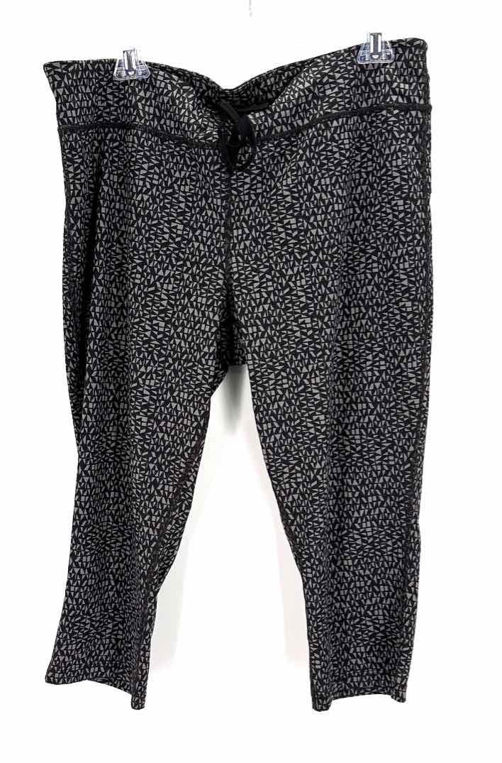 Size XL Black Print Pants