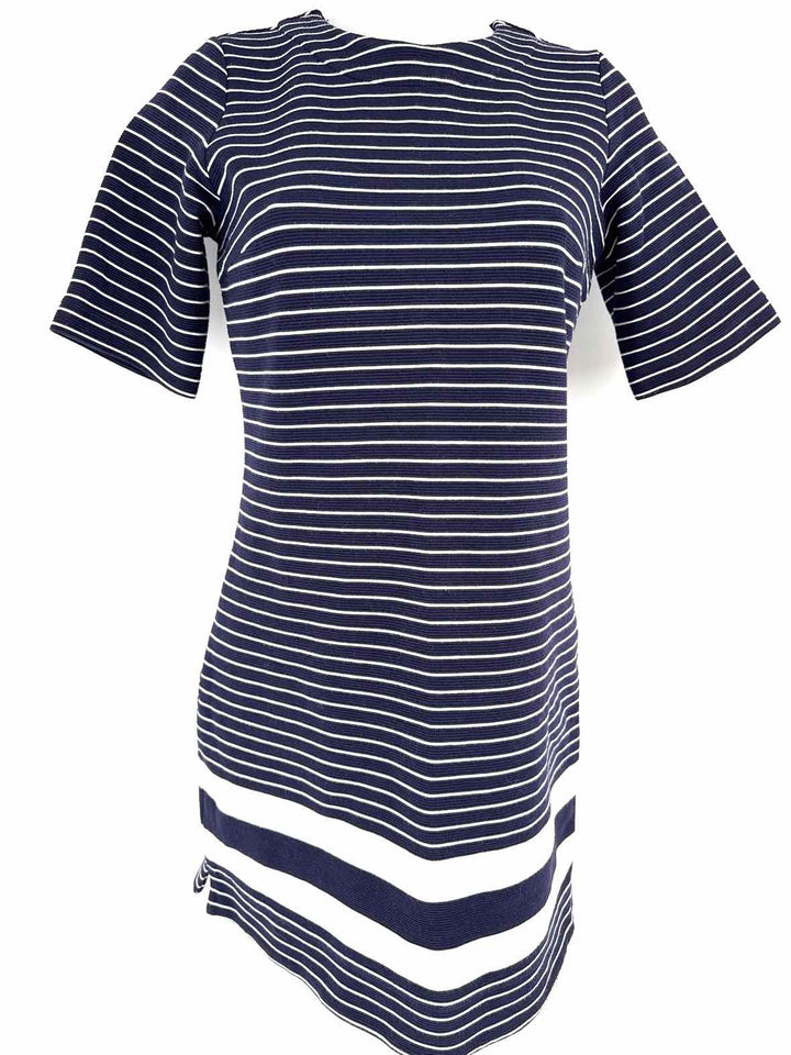 Size 6 JOULES Navy Print Dress