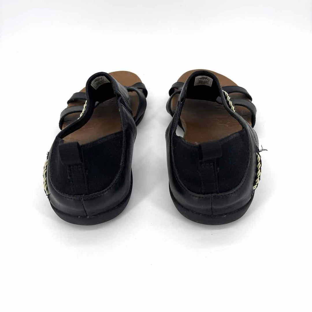 Shoe Size 9 MERRELL Black Leather Sandals