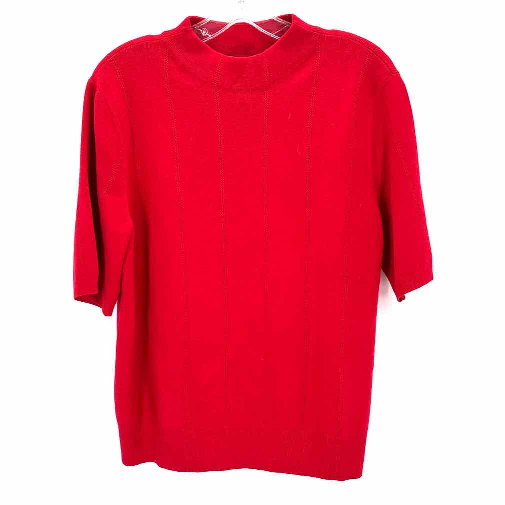Size XL Talbots Red Knit Shirt