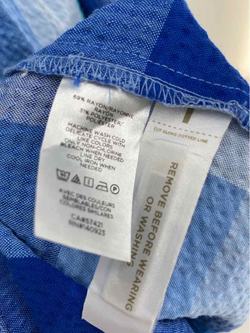 Size S Ann Taylor Blue Dress