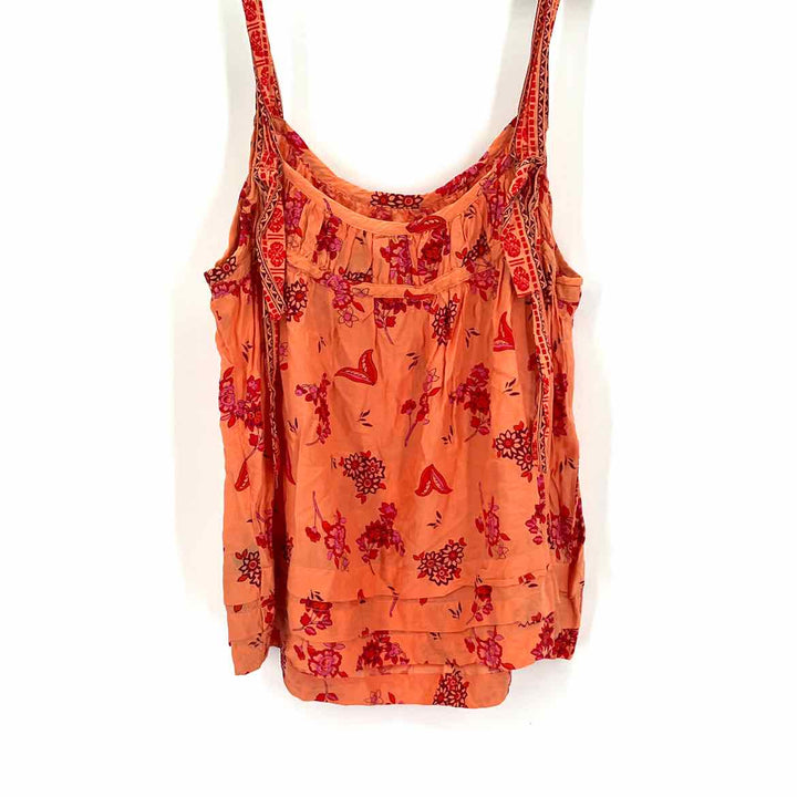 Size M Anthropologie Orange Shirt