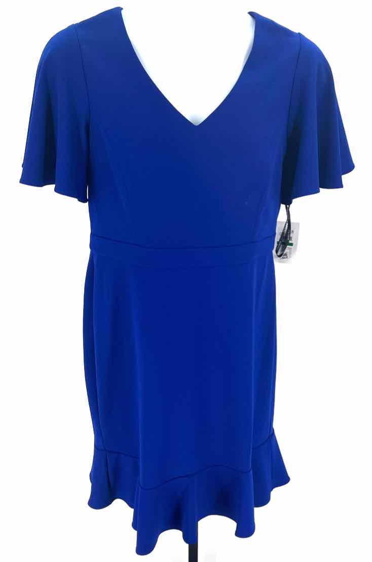 Size L KASPER Royal Blue Dress