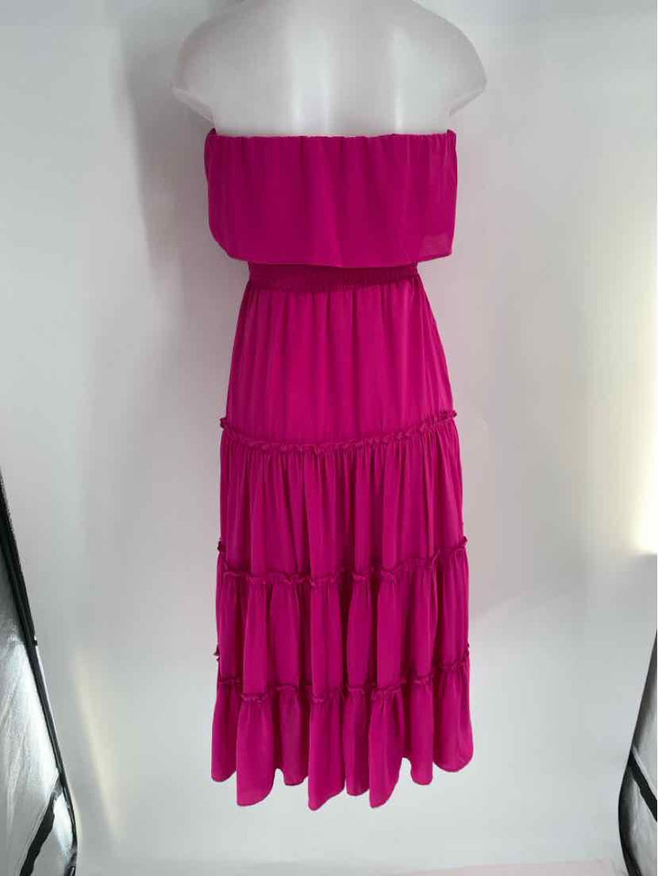 Size XXS 1. State Fuschia Dress