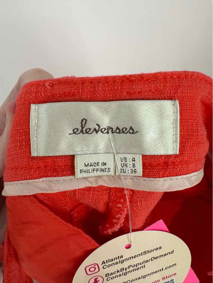 Size 4 ELEVENESS Peach Shorts